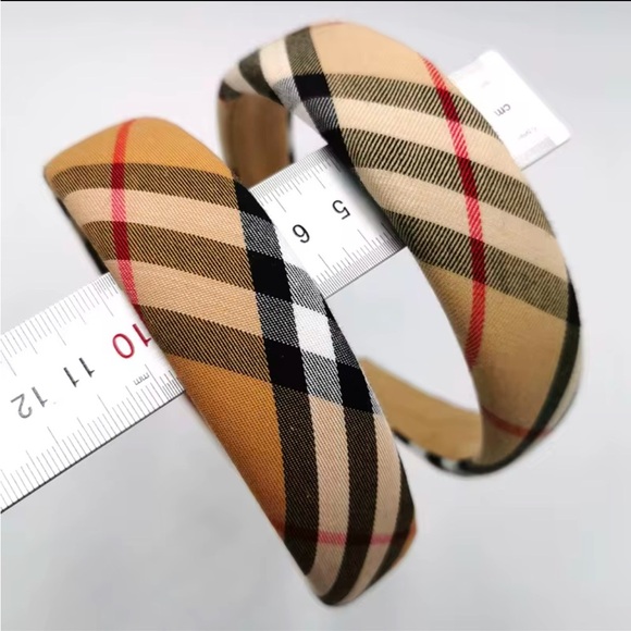 Sponge Headband Plaid Pattern Accessories - Picture 6 of 7